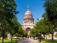 The Texas capitol.